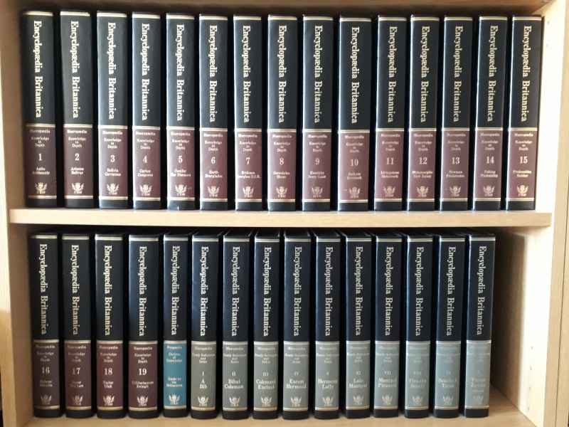 Encyclopaedia Britannica, alle 30 delen