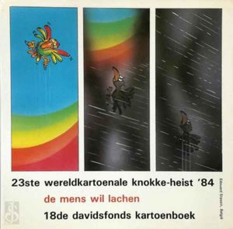  DE MENS WIL LACHEN 23STE WERELDKARTOENAL KNOKKE-HEIST '84