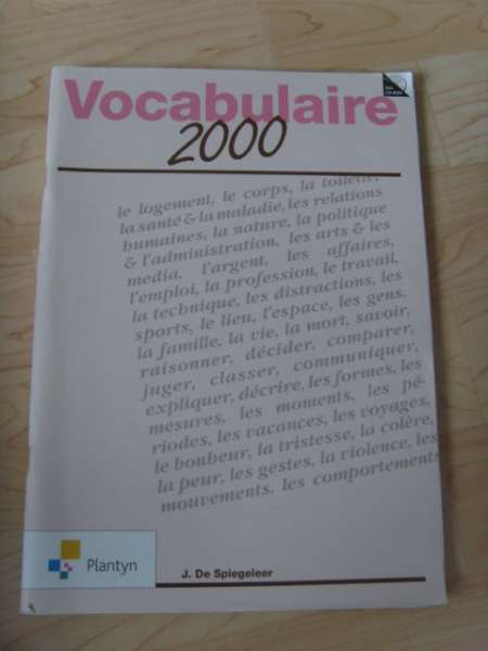 Vocabulaire 2000